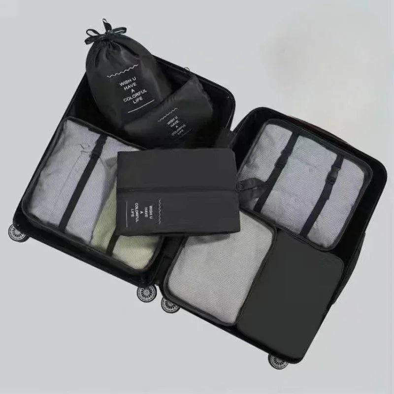 7-Piece Travel Organizer Packing Cubes