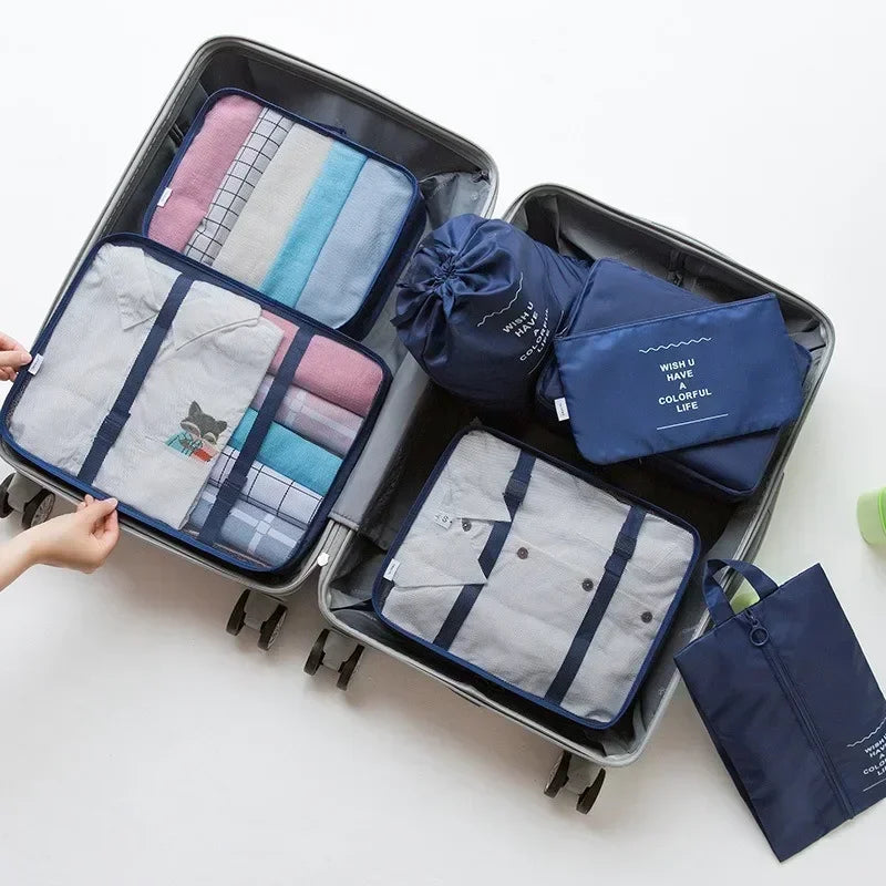 7-Piece Travel Organizer Packing Cubes