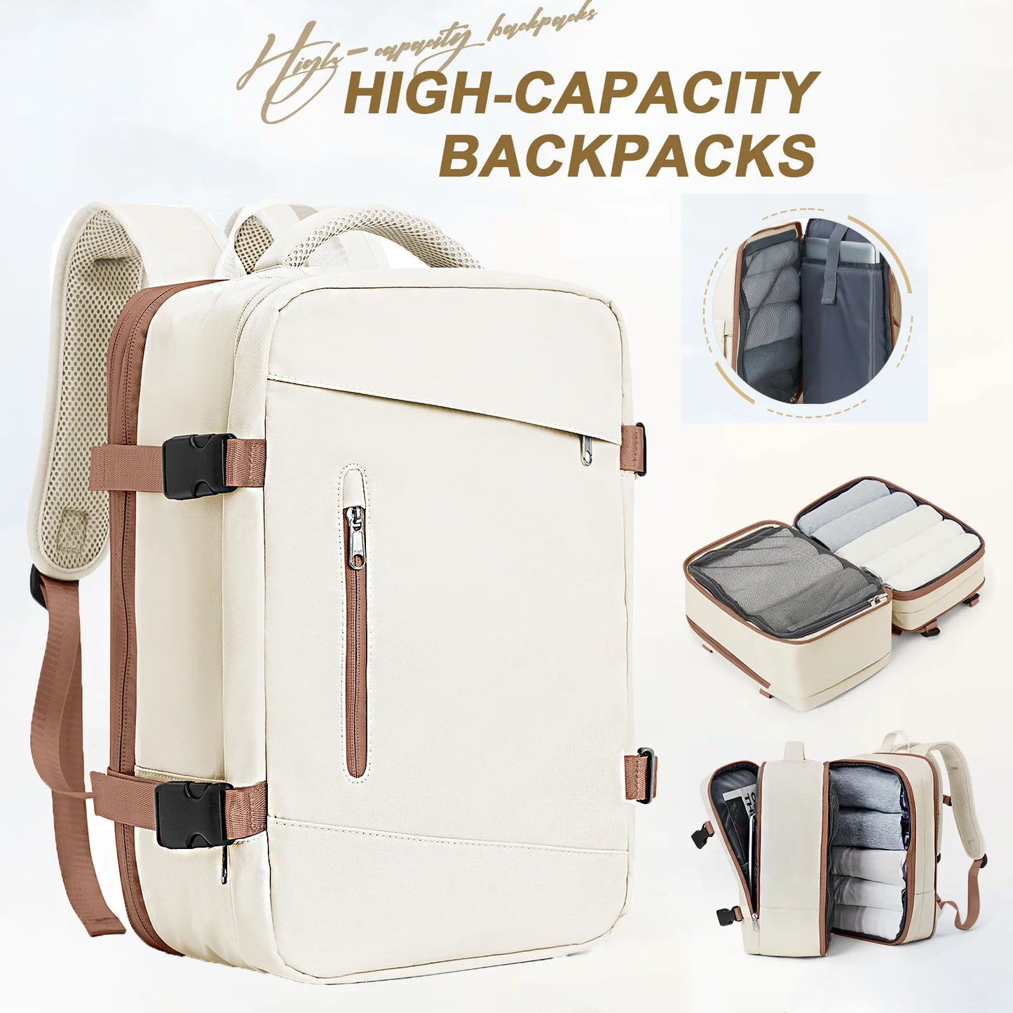 Flight-Approved Travel Laptop Backpack