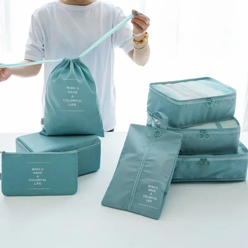 7-Piece Travel Organizer Packing Cubes
