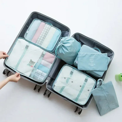 7-Piece Travel Organizer Packing Cubes