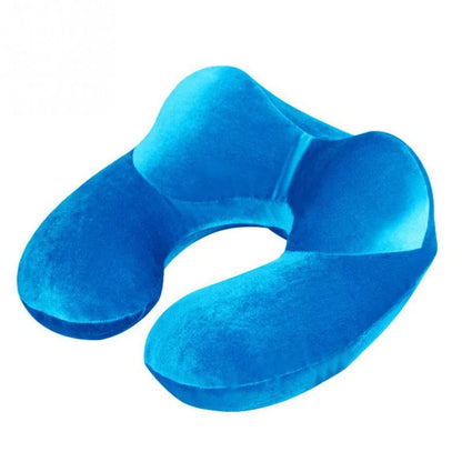 U-Shape Inflatable Travel Neck Pillow