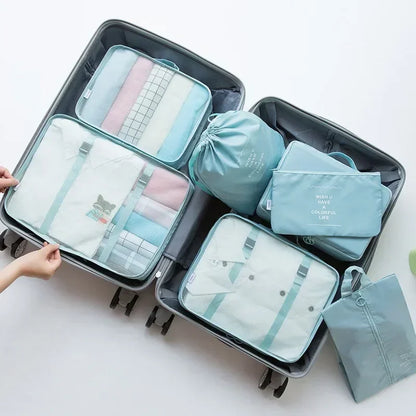 7-Piece Travel Organizer Packing Cubes