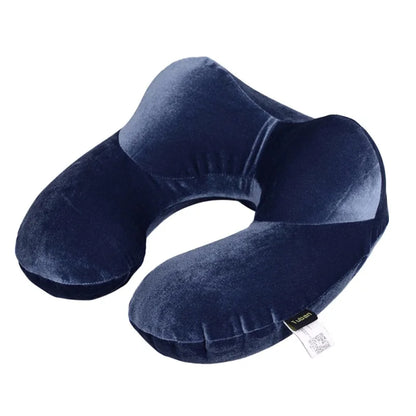 U-Shape Inflatable Travel Neck Pillow