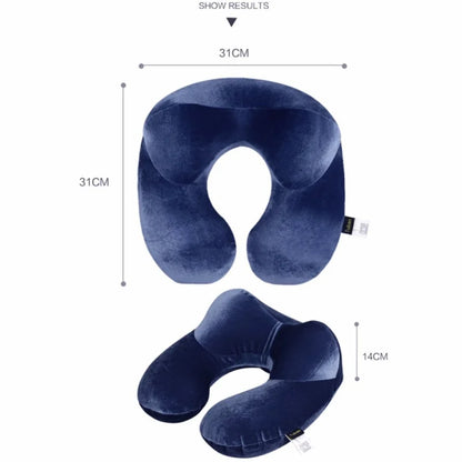 U-Shape Inflatable Travel Neck Pillow