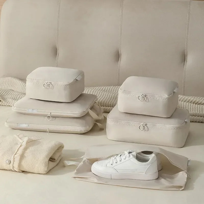 6-Piece Travel Packing Organizer Set