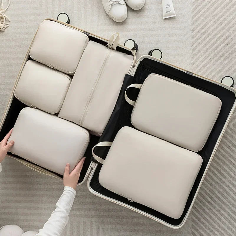 6-Piece Travel Packing Organizer Set
