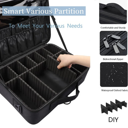 Large Capacity Makeup Organizer Bag