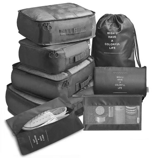 7-Piece Travel Organizer Packing Cubes