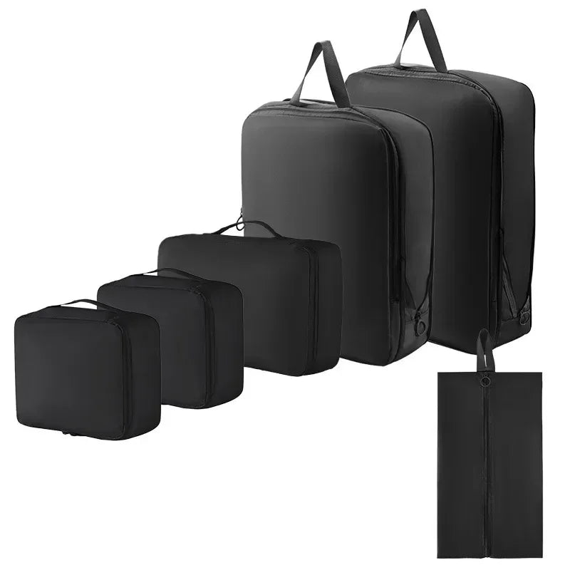 6-Piece Travel Packing Organizer Set