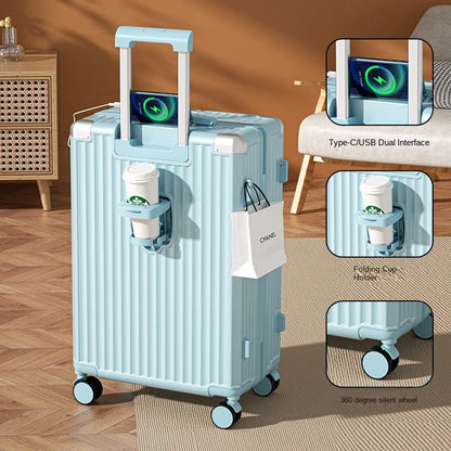 Multi-Functional Smart Trolley Luggage