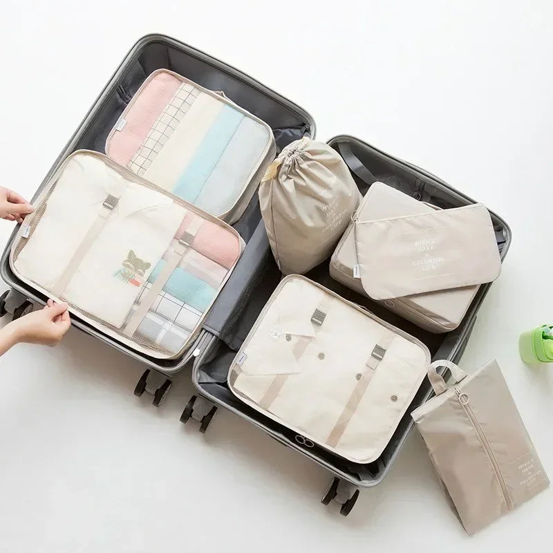 7-Piece Travel Organizer Packing Cubes