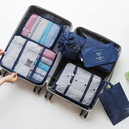 7-Piece Travel Organizer Packing Cubes