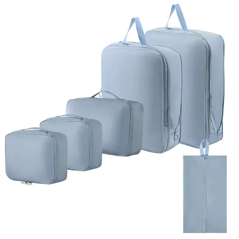 6-Piece Travel Packing Organizer Set
