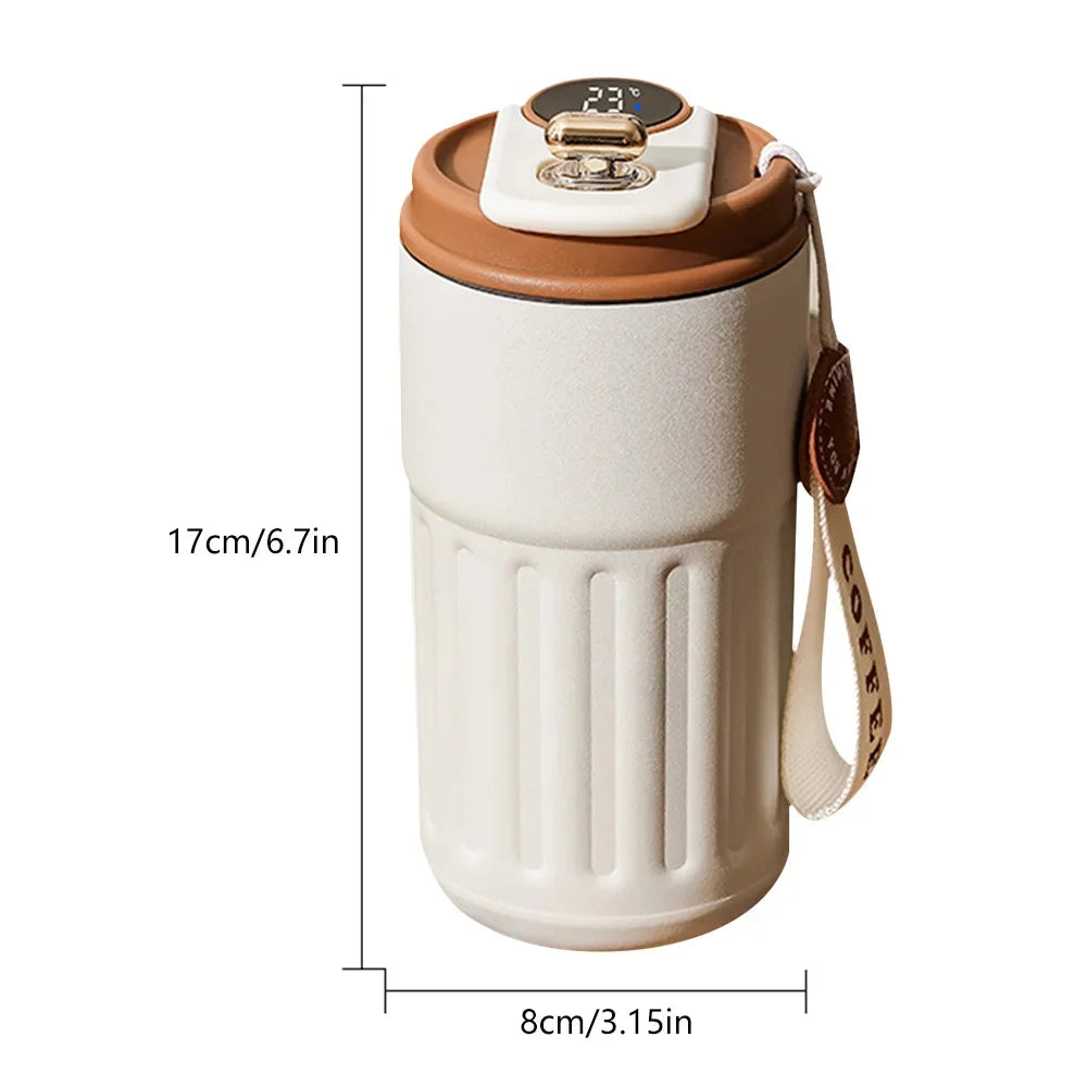Smart LED Temperature Display Thermos Bottle