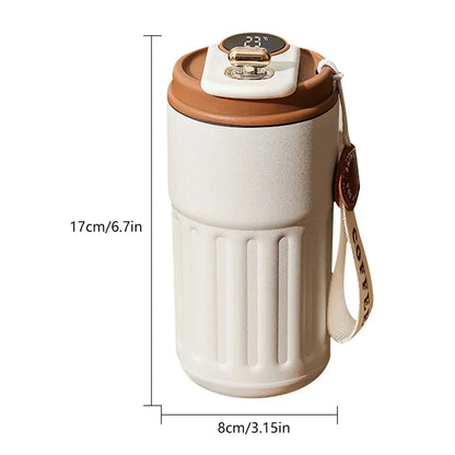 Smart LED Temperature Display Thermos Bottle