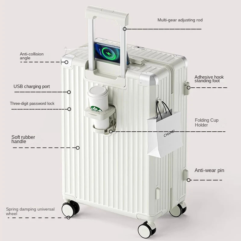 Multi-Functional Smart Trolley Luggage
