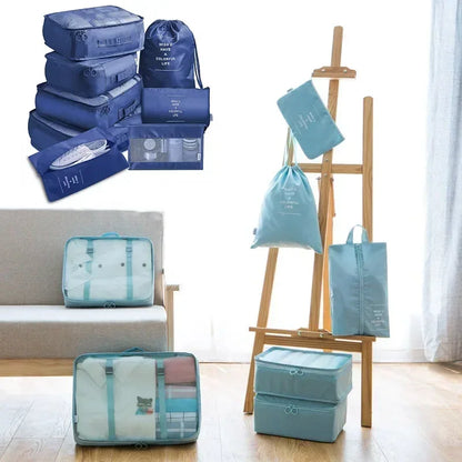 7-Piece Travel Organizer Packing Cubes